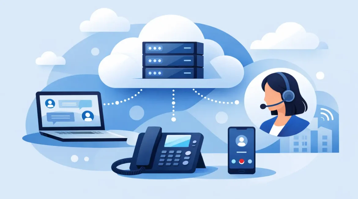 Como funciona PABX virtual em nuvem