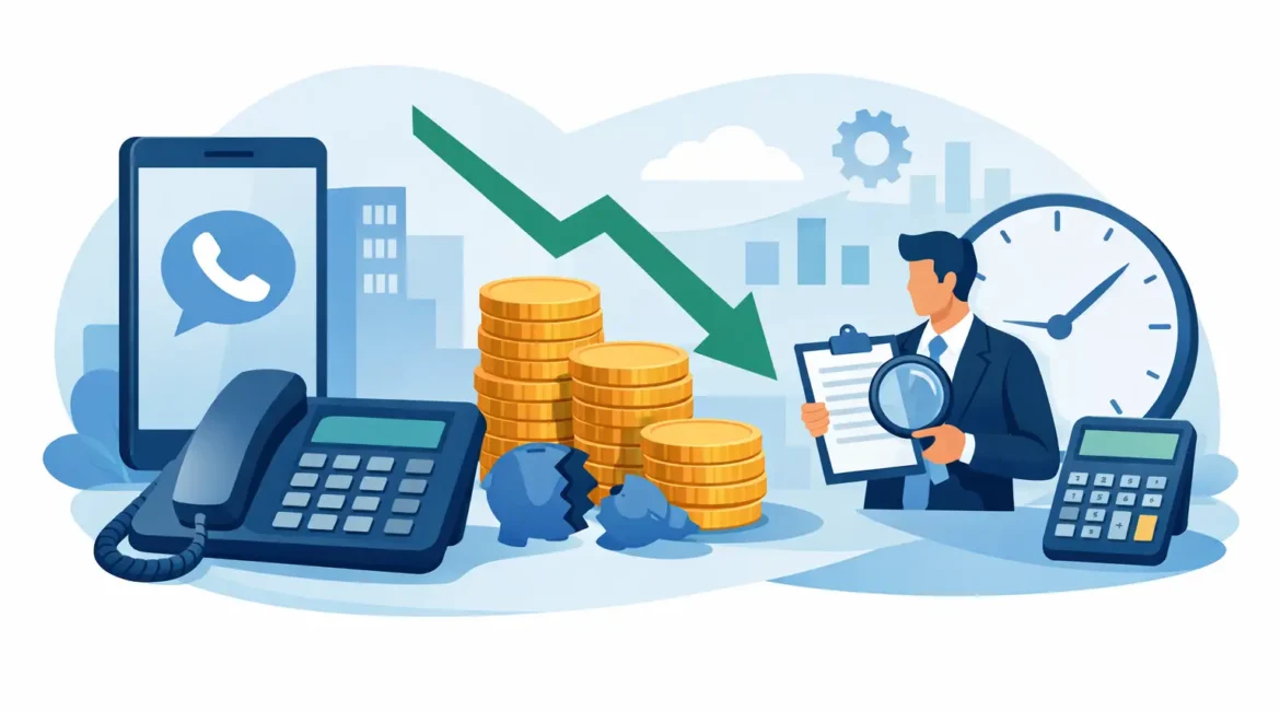 Como reduzir custos com telefonia empresarial