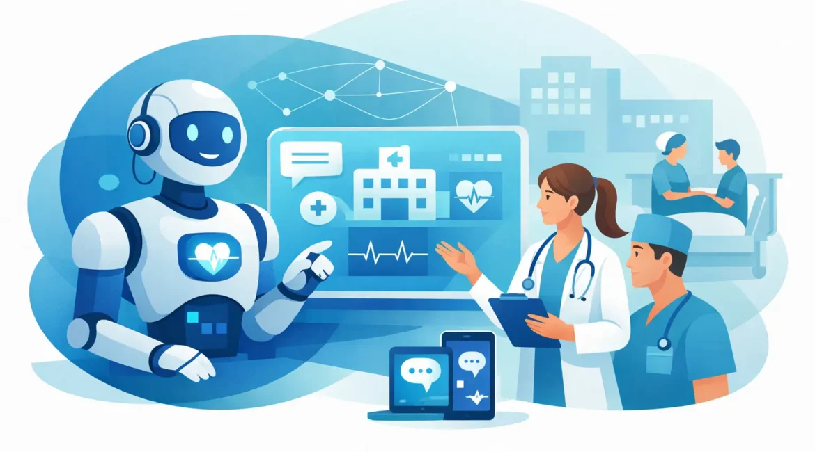 IA para atendimento em clínicas e hospitais