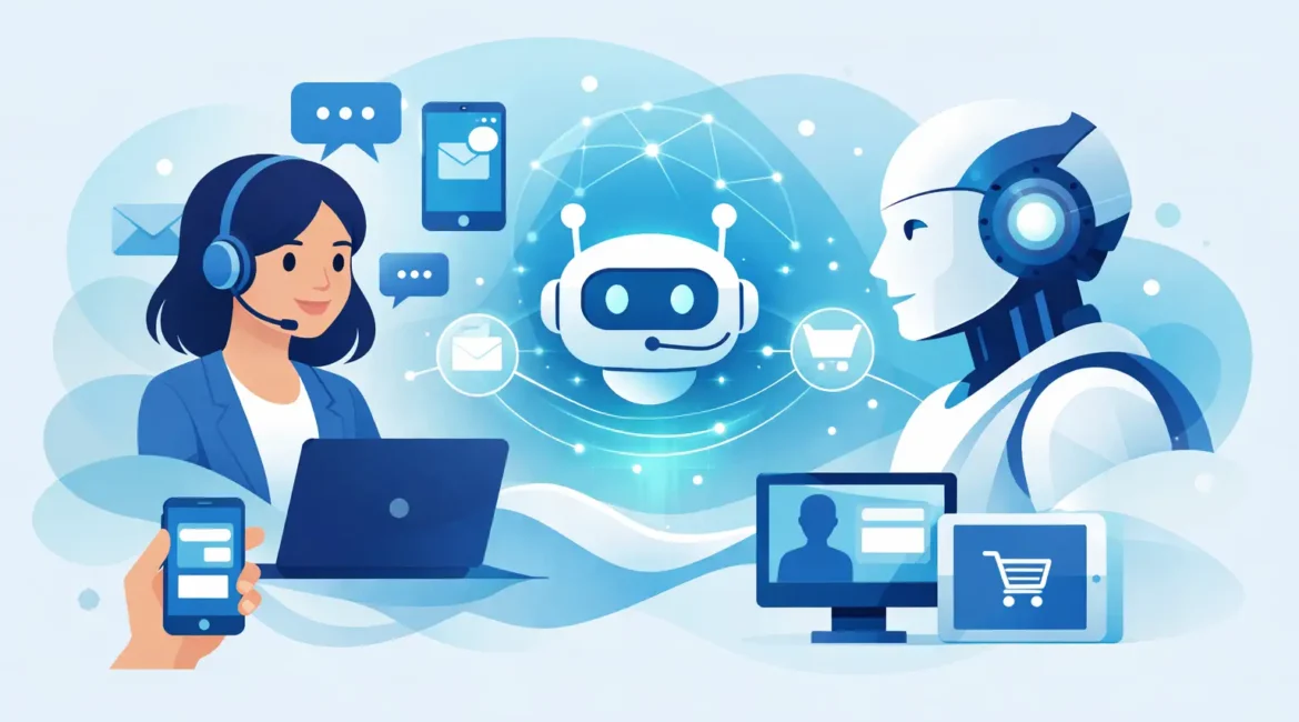 Atendimento multicanal com inteligência artificial