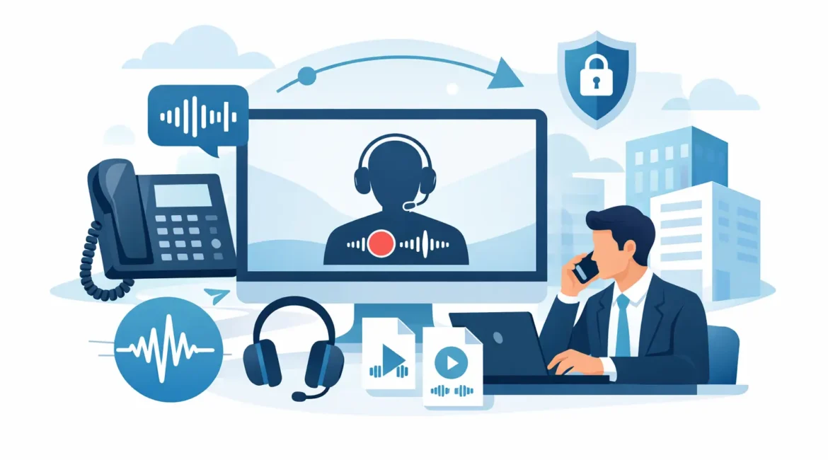 Como configurar gravação de chamadas na empresa