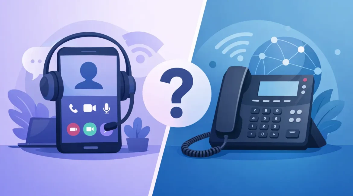 Softphone ou telefone IP: qual vale mais?