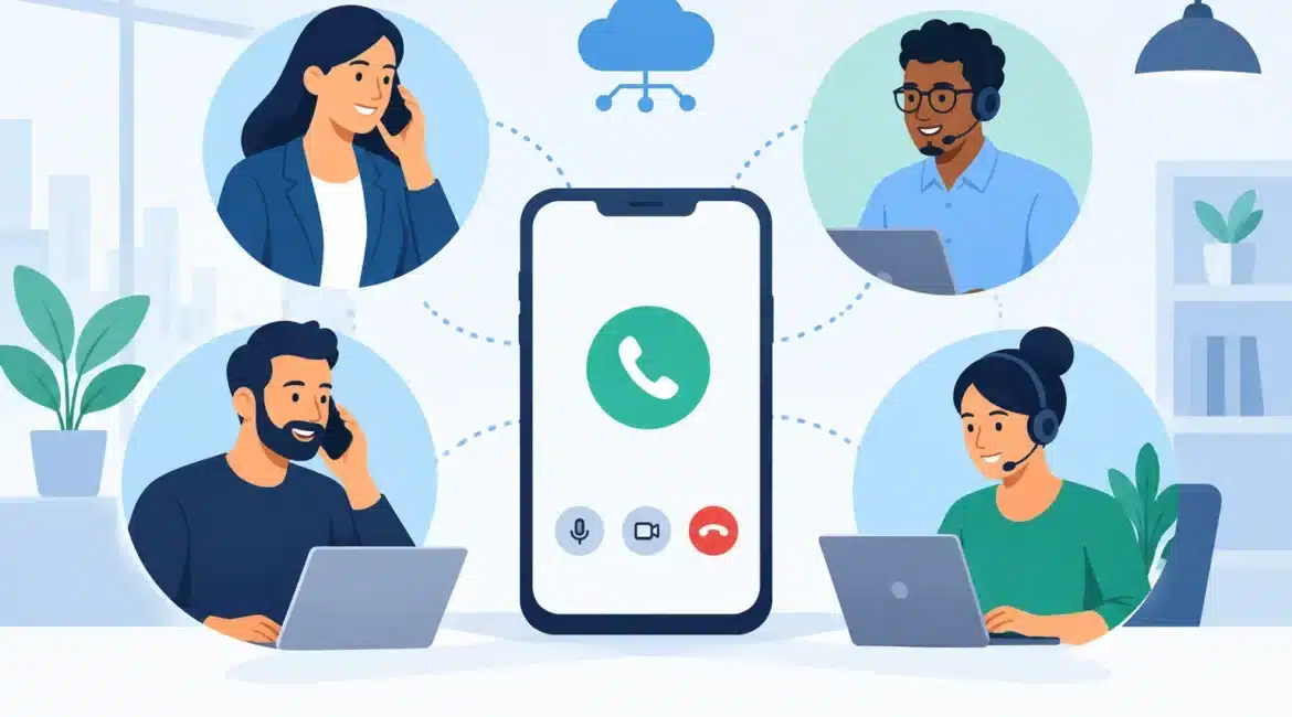 Softphone empresarial para equipes mais ágeis